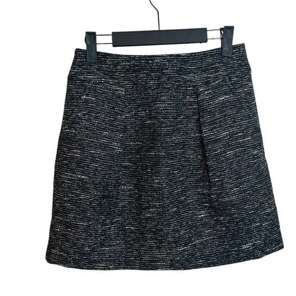 Loft Metallic Tweed Mini Skirt - Picture 1 of 6